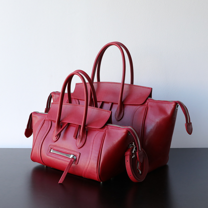 The C-Phantom-Inspired Vegetable-Tanned Leather Handbag