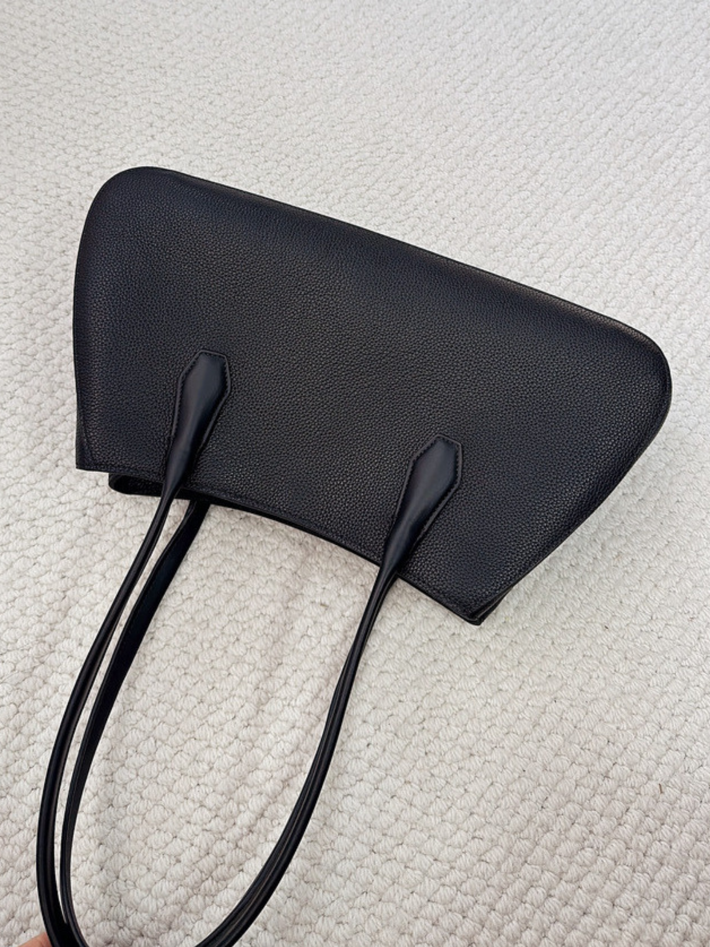 Alger Geometric Inspired Leather Shoulder Bag