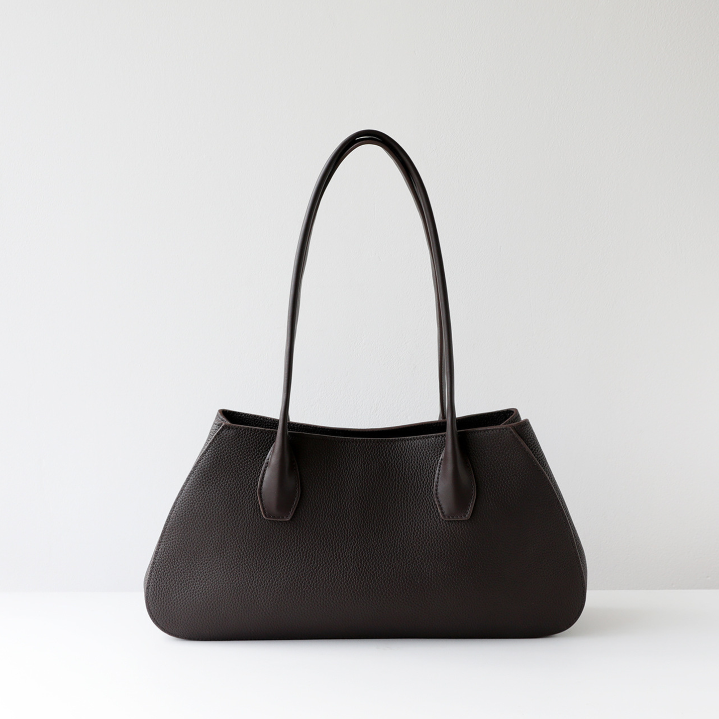 Alger Geometric Inspired Leather Shoulder Bag