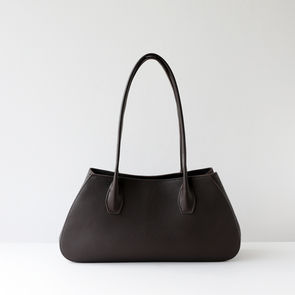 Alger Geometric Inspired Leather Shoulder Bag