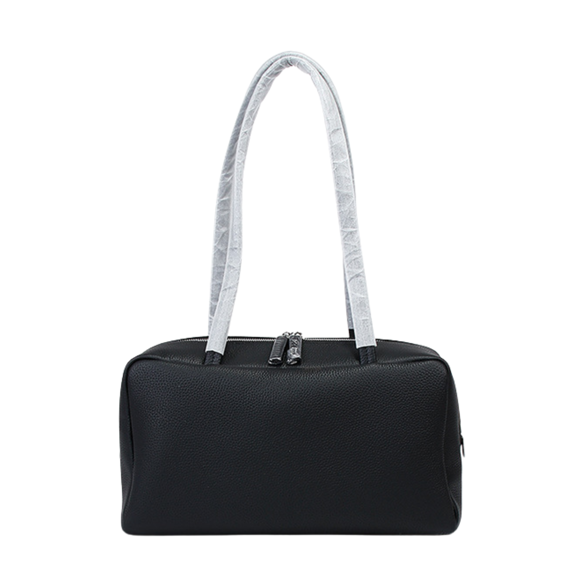 Astra Bowling Minimalist Leather Shoulder Bag