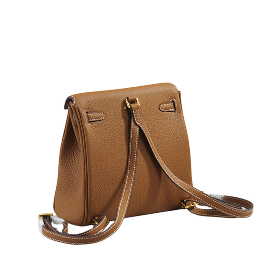 Luxurious Ado-Inspired Leather Backpack