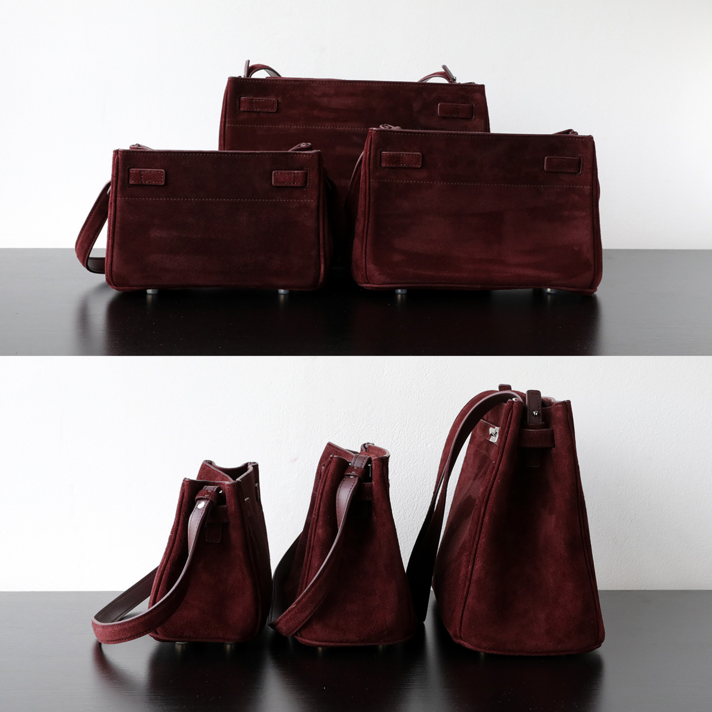 Slim Underarm Luxurious Leather Shoulder Bag