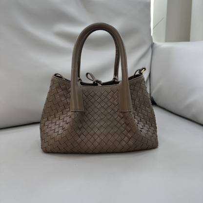 Die „Row-Margaux-inspirierte“ luxuriöse Leder-Tragetasche