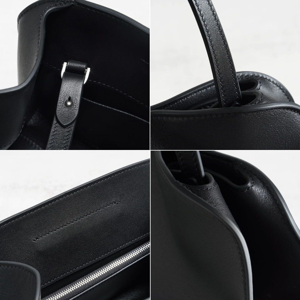 The Peggy Inspired Leather Shoulder Bag