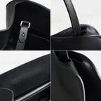 The Peggy Inspired Leather Shoulder Bag