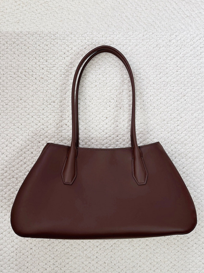 Alger Geometric Inspired Leather Shoulder Bag