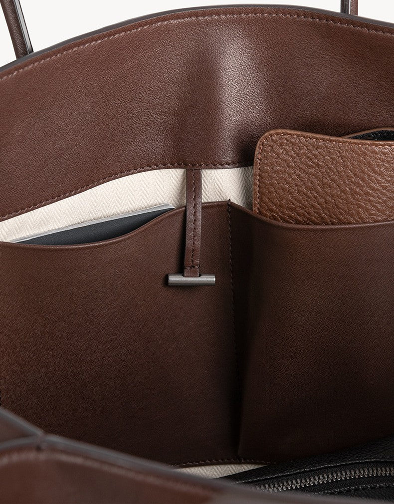 Marlo Large Luxurious Leather Tote Bag