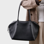 Minimalist Henri Inspired Soft‑Grain Leather Tote Bag