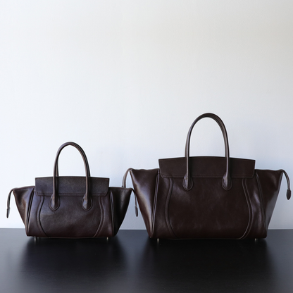 The C-Phantom-Inspired Vegetable-Tanned Leather Handbag