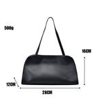 The Peggy Inspired Leather Shoulder Bag