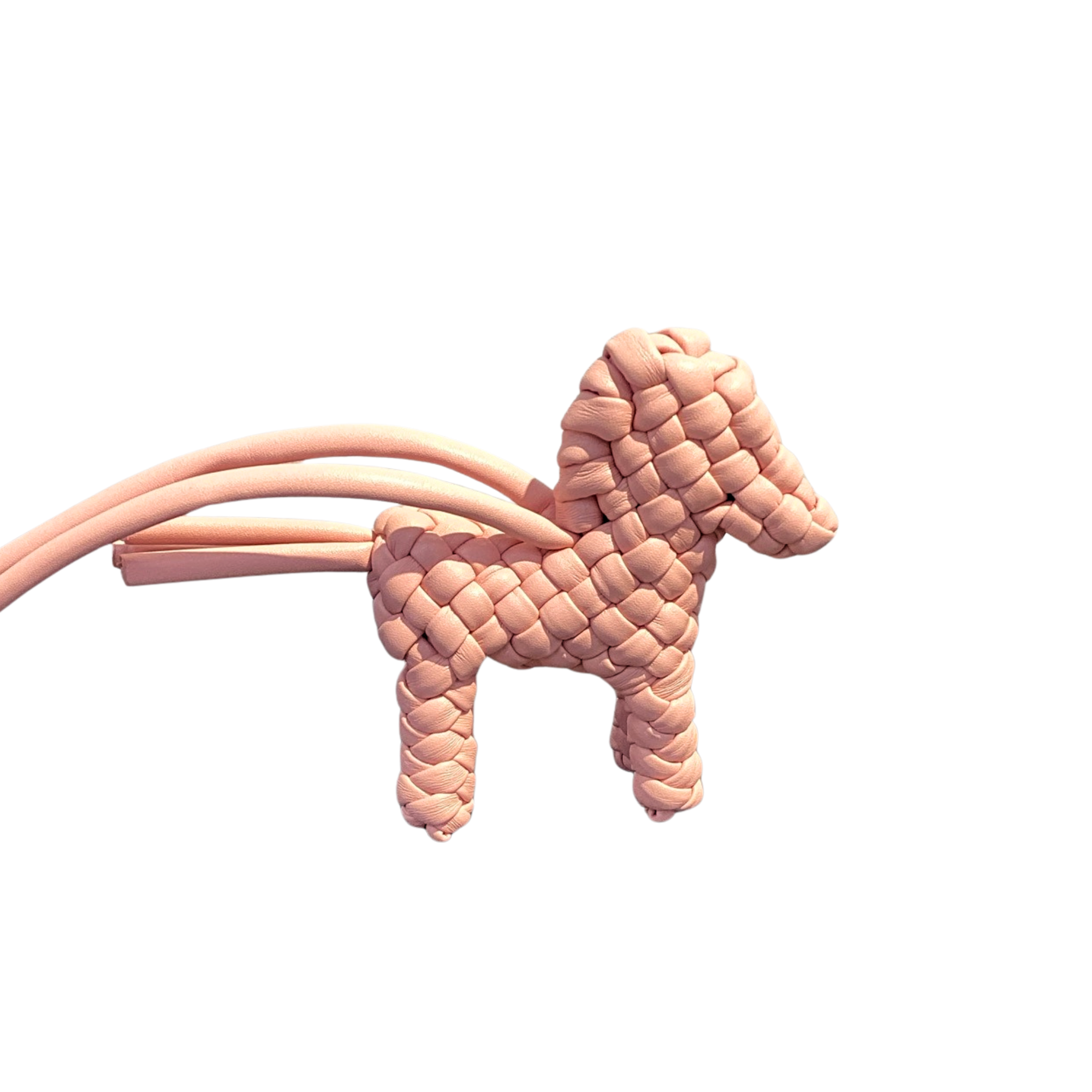 Trendiesty Woven Leather Pony Charm