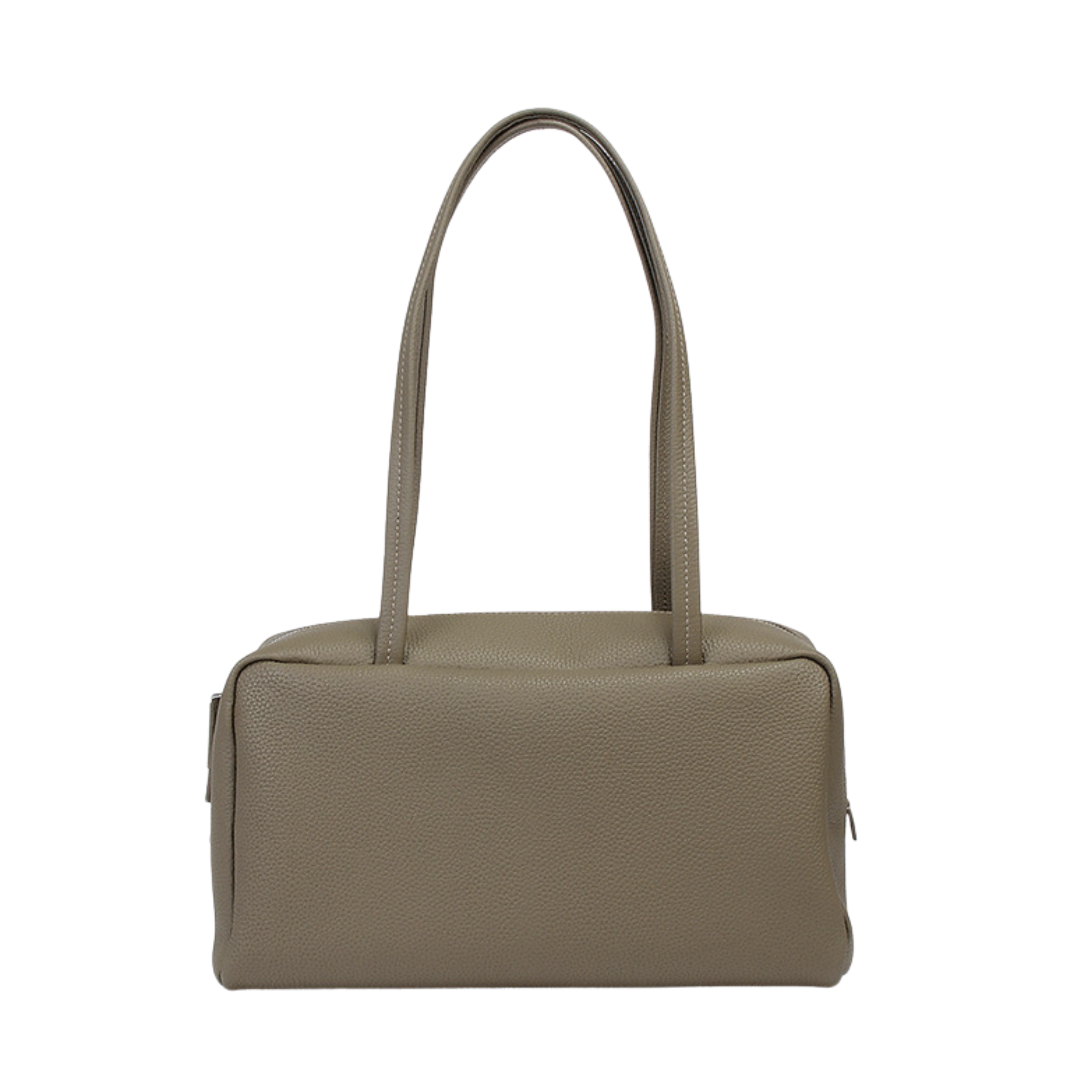 Astra Bowling Minimalist Leather Shoulder Bag