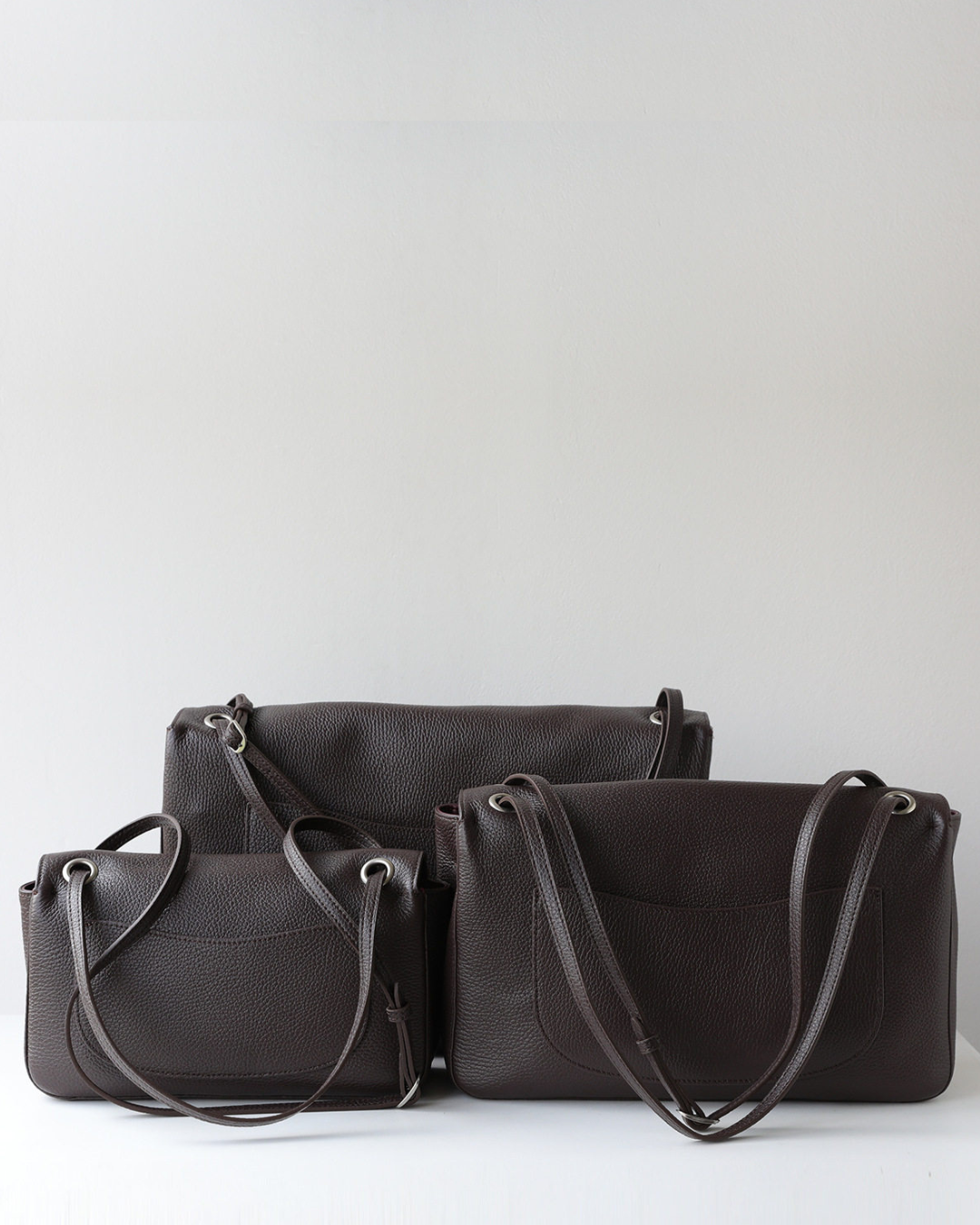 MaxiFlap Leather Shoulder Bag