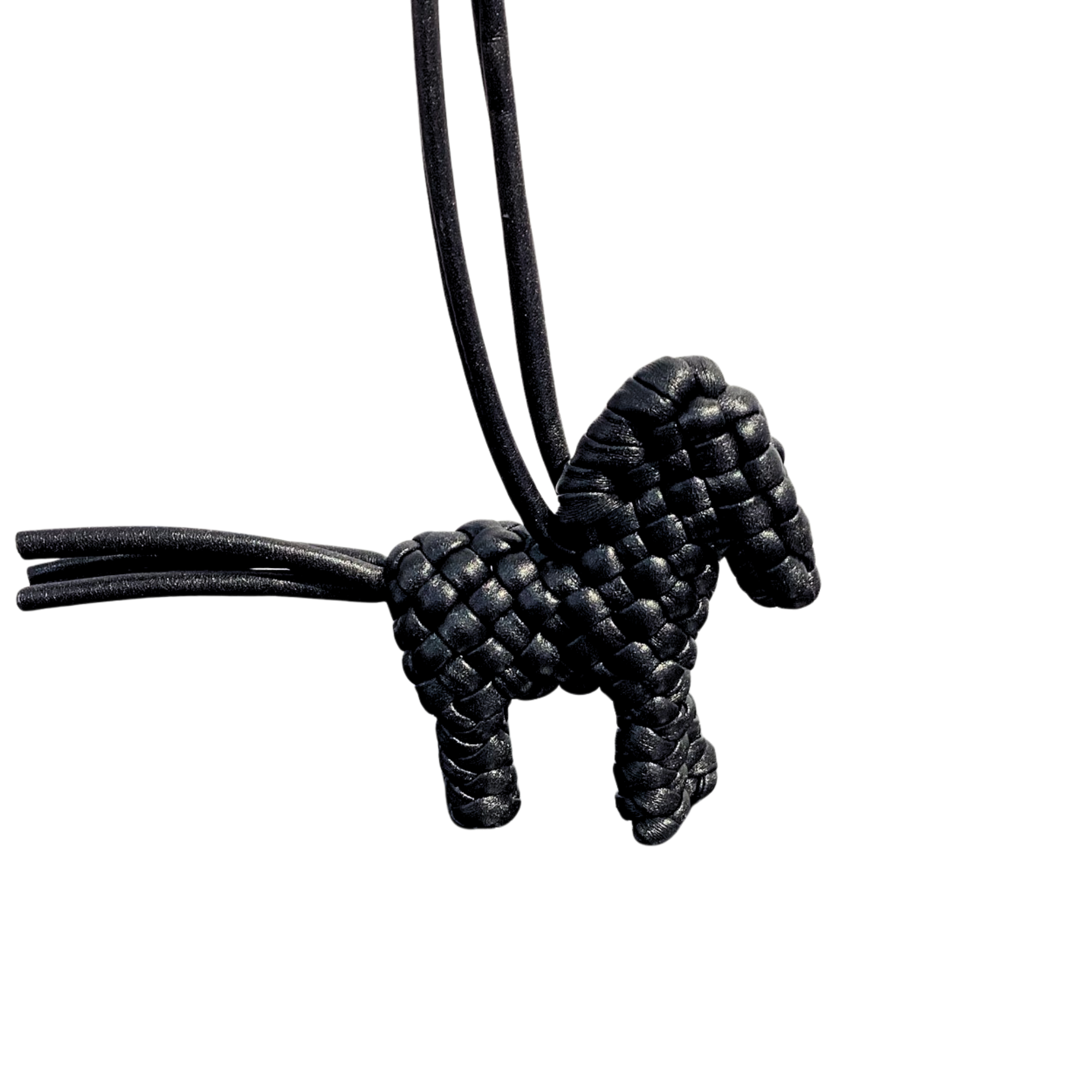 Trendiesty Woven Leather Pony Charm