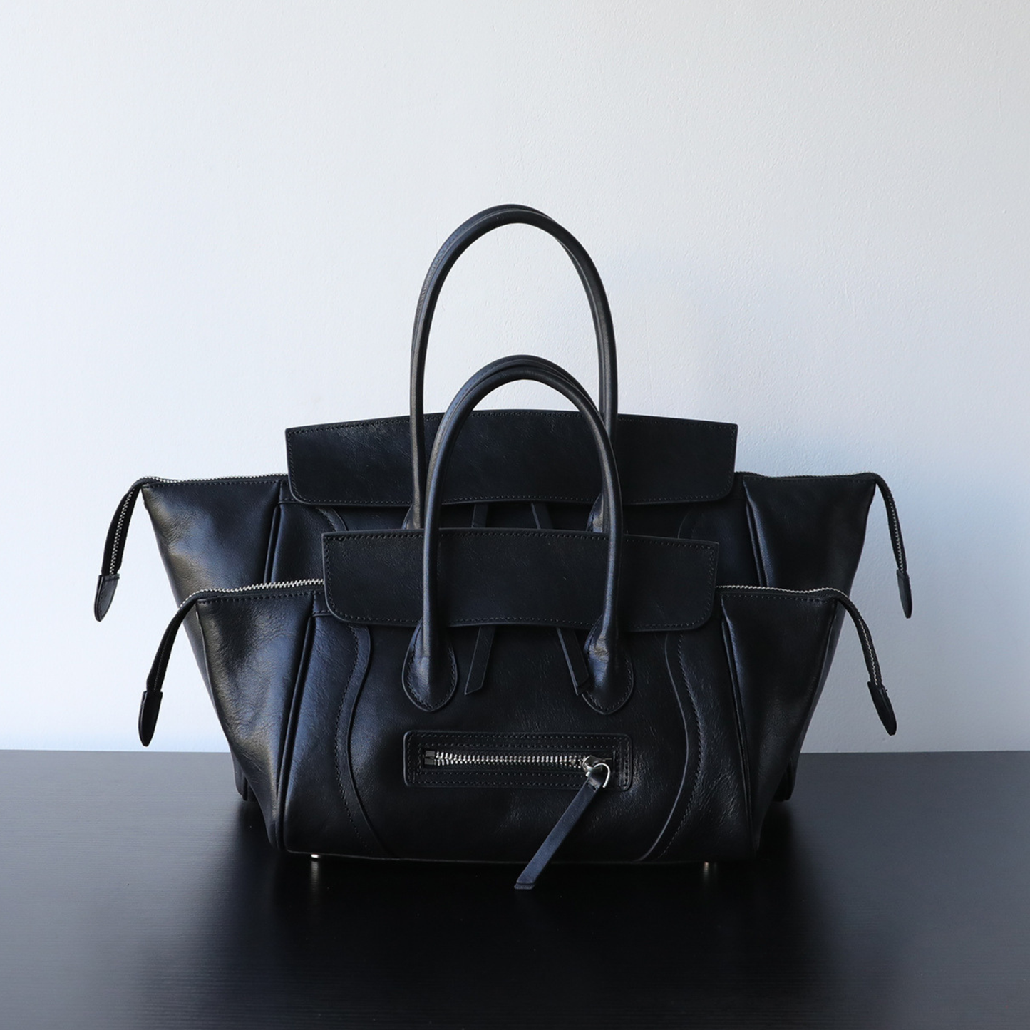The C-Phantom-Inspired Vegetable-Tanned Leather Handbag