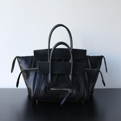 The C-Phantom-Inspired Vegetable-Tanned Leather Handbag
