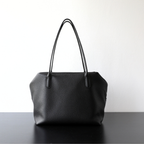 Minimalist Henri Inspired Soft‑Grain Leather Tote Bag