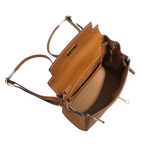 "Isla Rosa" bolso cruzado de cuero