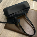 Bowling Shoulder Leather Bag