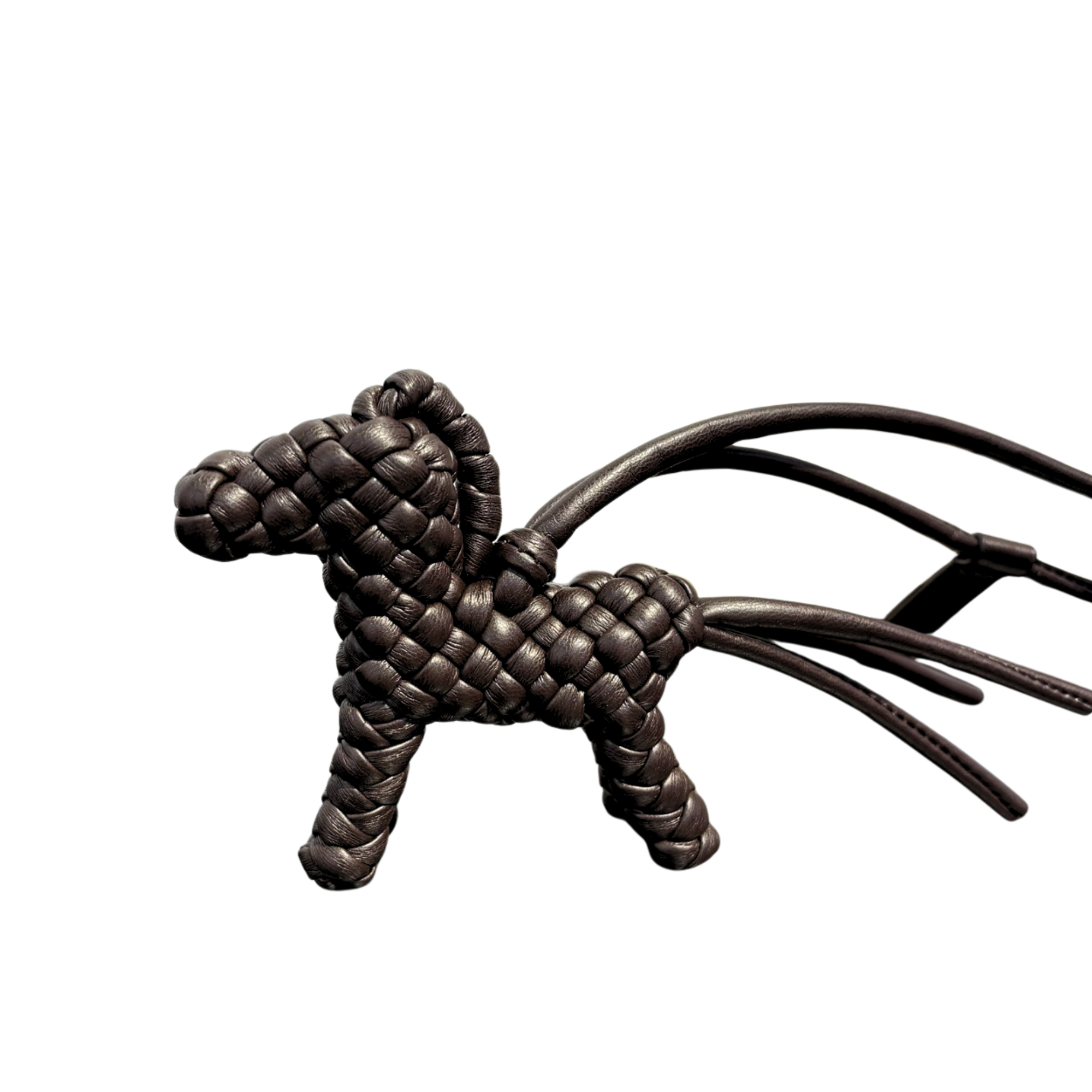 Trendiesty Woven Leather Pony Charm