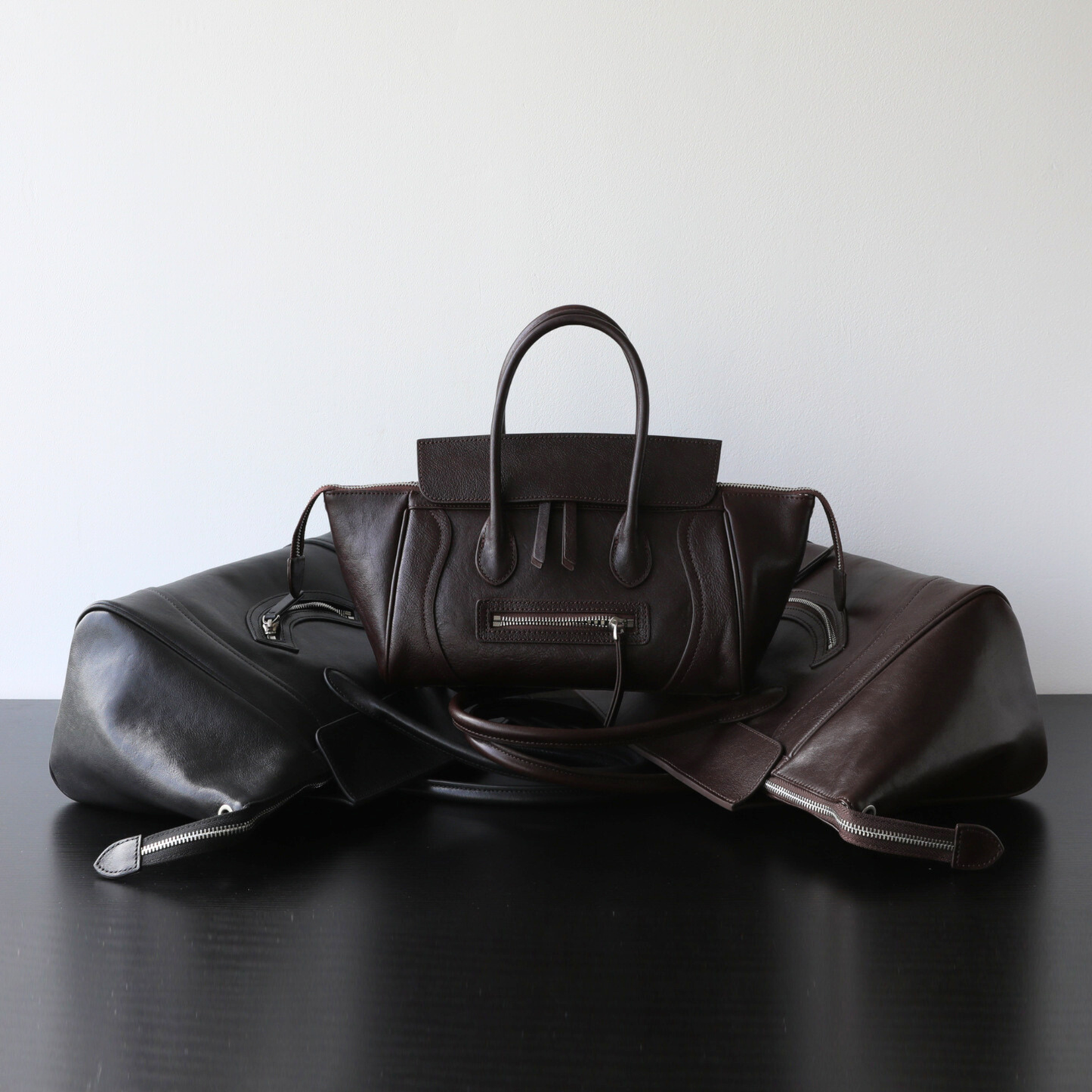 The C-Phantom-Inspired Vegetable-Tanned Leather Handbag