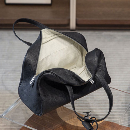 Victoria Style Classic Leather Shoulder Bag