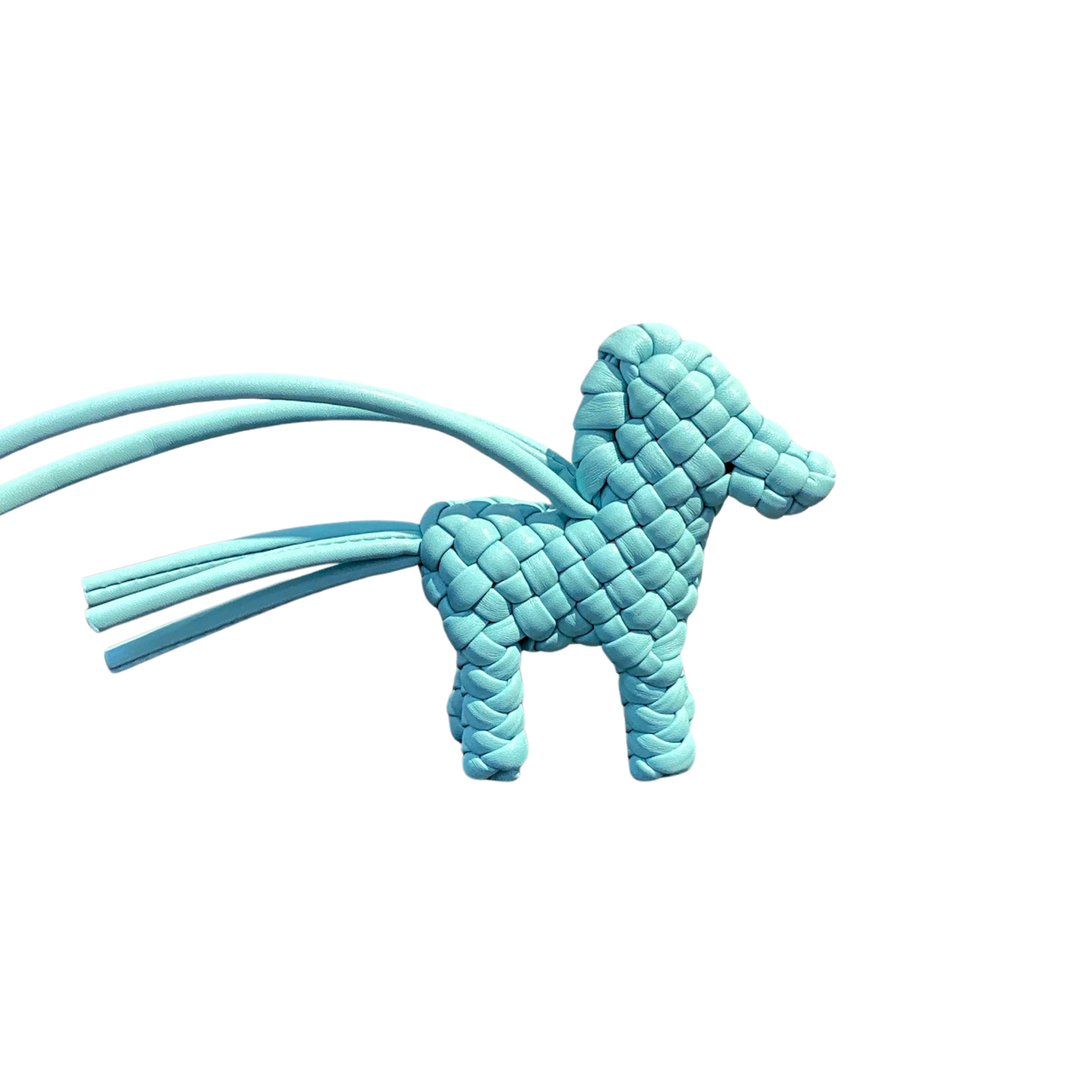 Trendiesty Woven Leather Pony Charm