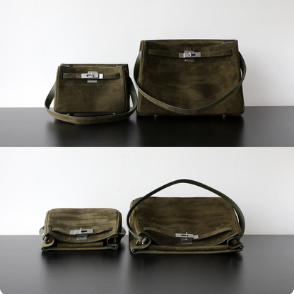 Slim Underarm Luxurious Leather Shoulder Bag