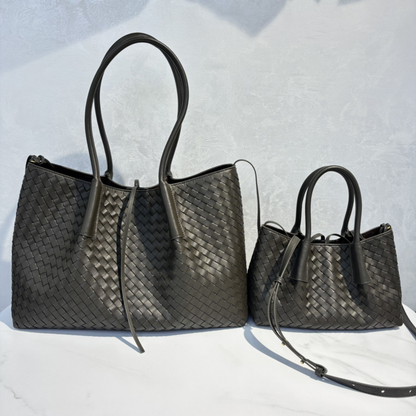 Die „Row-Margaux-inspirierte“ luxuriöse Leder-Tragetasche