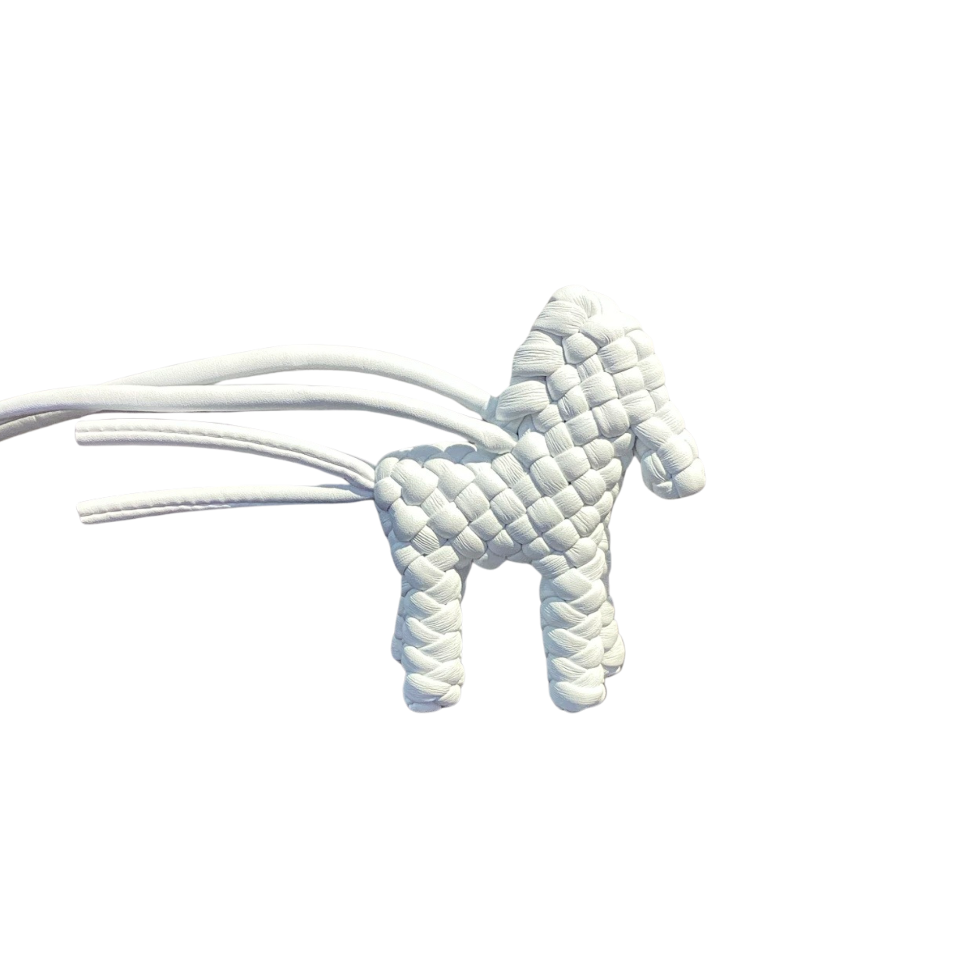 Trendiesty Woven Leather Pony Charm