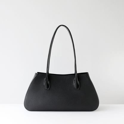 Alger Geometric Inspired Leather Shoulder Bag