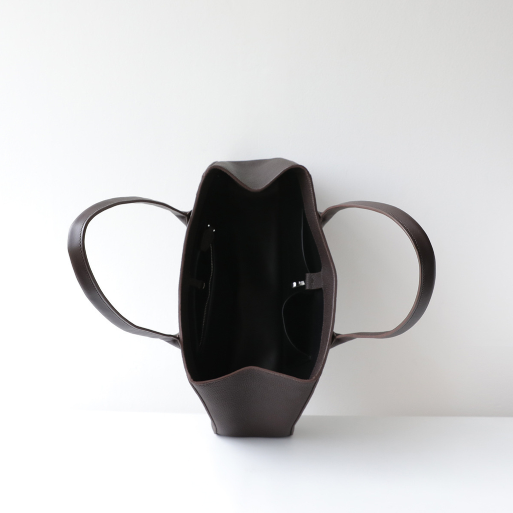 Alger Geometric Inspired Leather Shoulder Bag