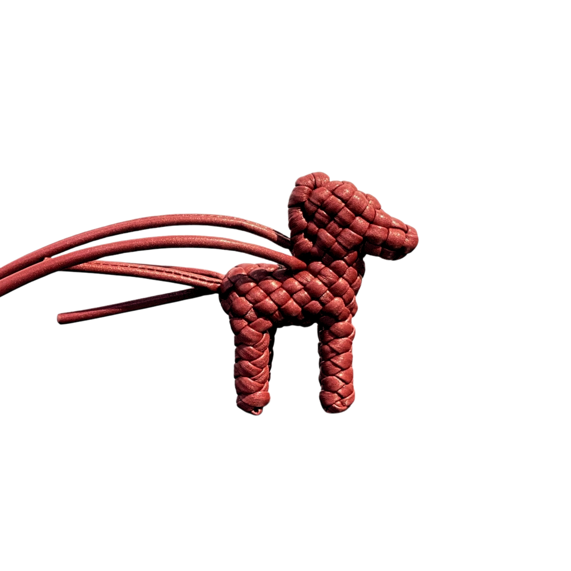 Trendiesty Woven Leather Pony Charm