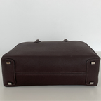 Classic Large Leather Bowling Bag