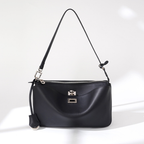 Nano Sling‑Style Leather Shoulder Bag with Flap