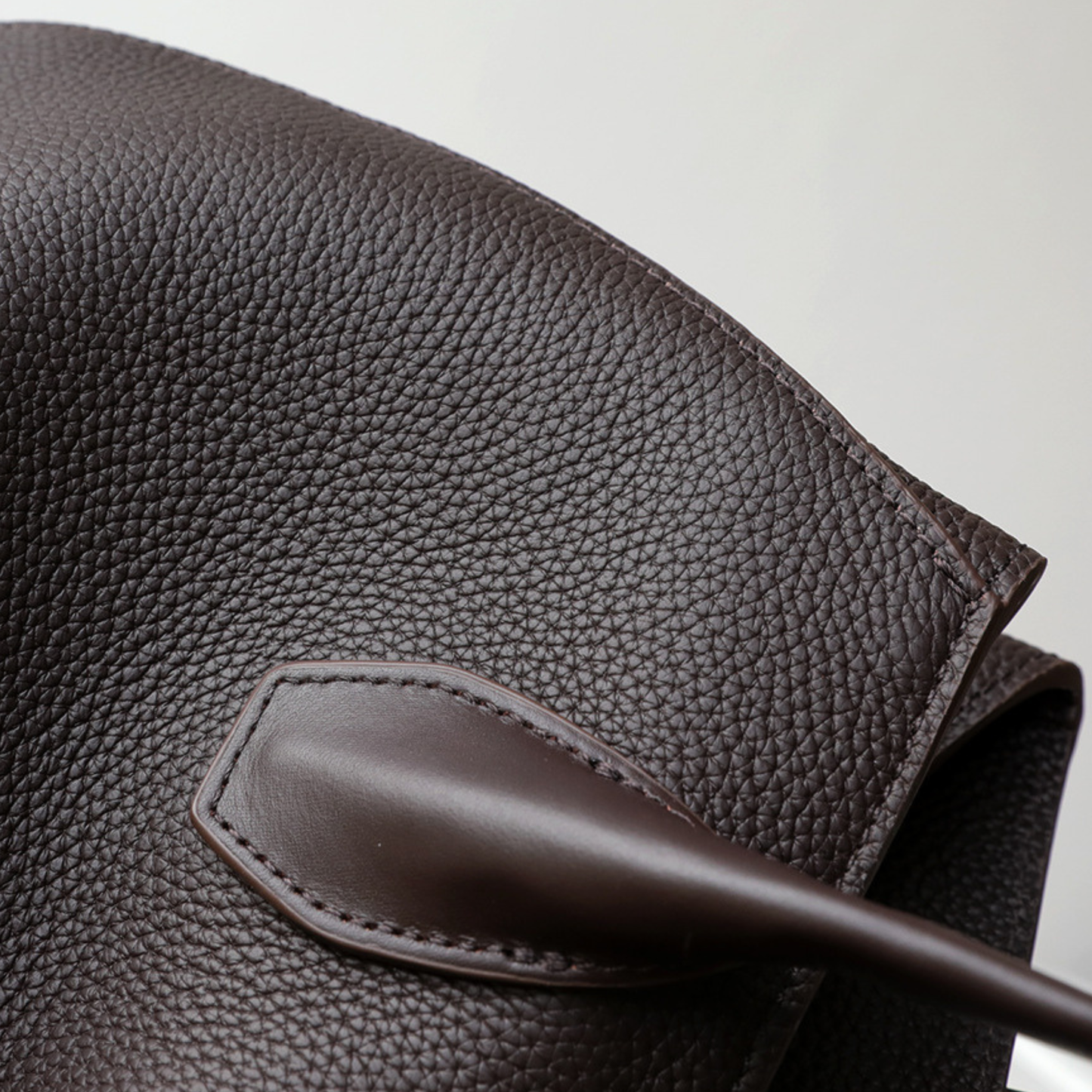 Alger Geometric Inspired Leather Shoulder Bag