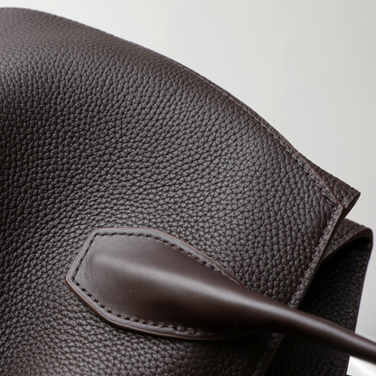 Alger Geometric Inspired Leather Shoulder Bag