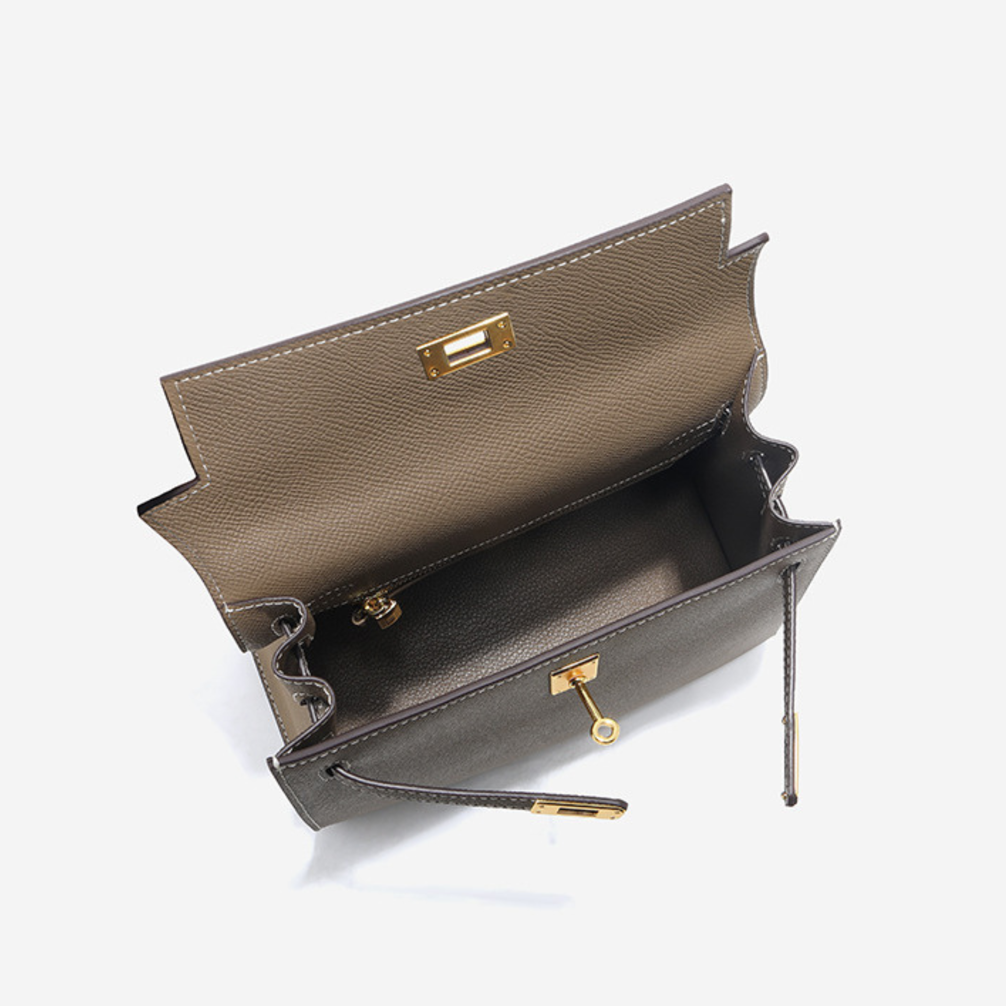 Structured Handcrafted classy leather handbag