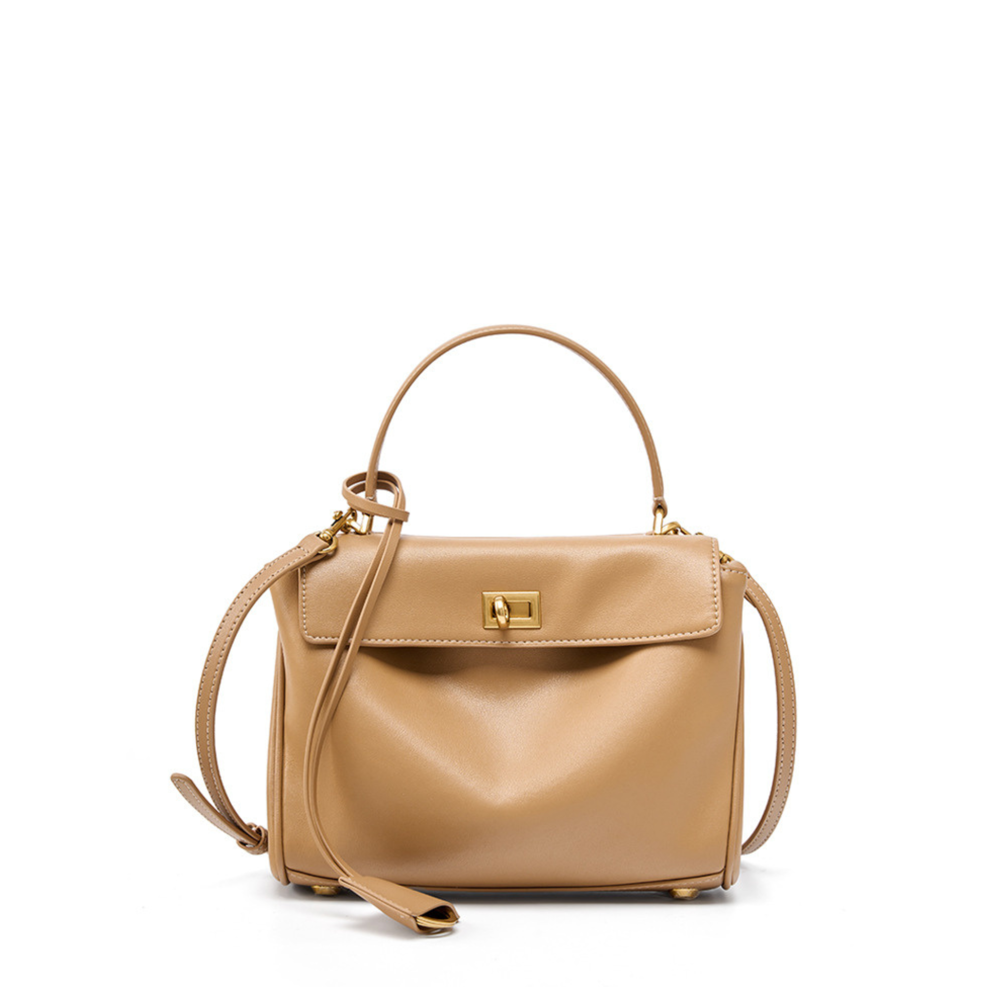 Minimalist Luxurious Soft Leather Handbag