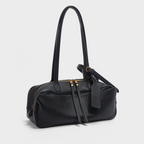 Bowling Shoulder Leather Bag