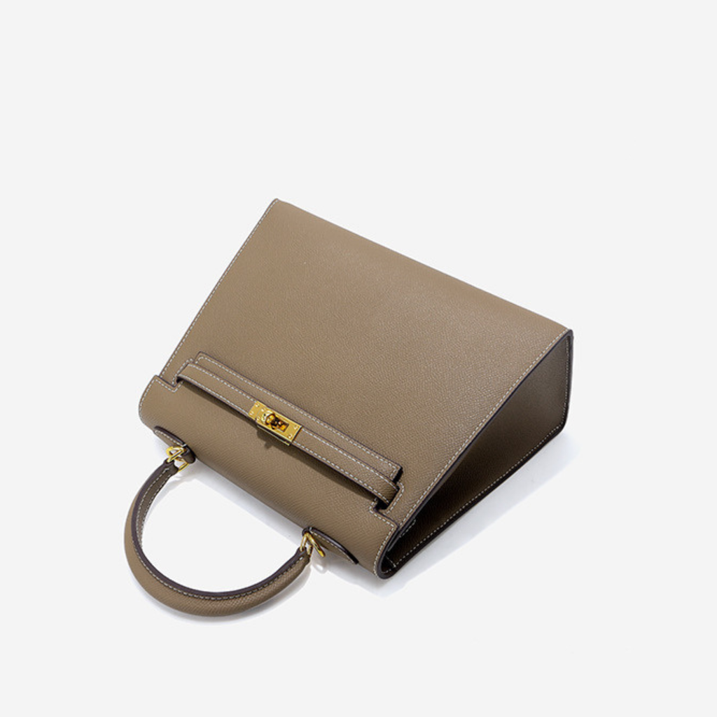 Structured Handcrafted classy leather handbag