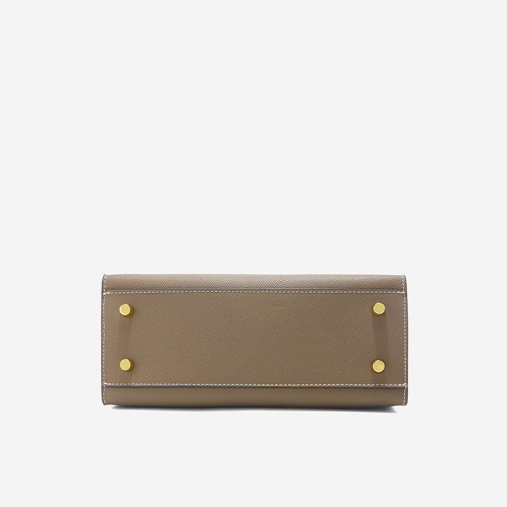 Structured Handcrafted classy leather handbag