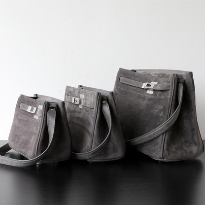 Slim Underarm Luxurious Leather Shoulder Bag