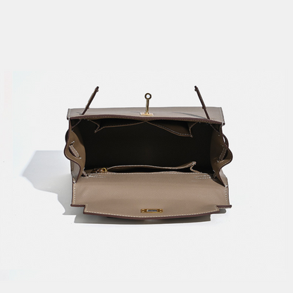 "Isla Rosa" bolso cruzado de cuero