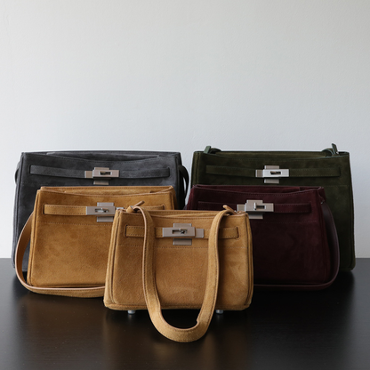 Slim Underarm Luxurious Leather Shoulder Bag