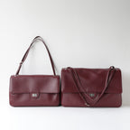 MaxiFlap Leather Shoulder Bag