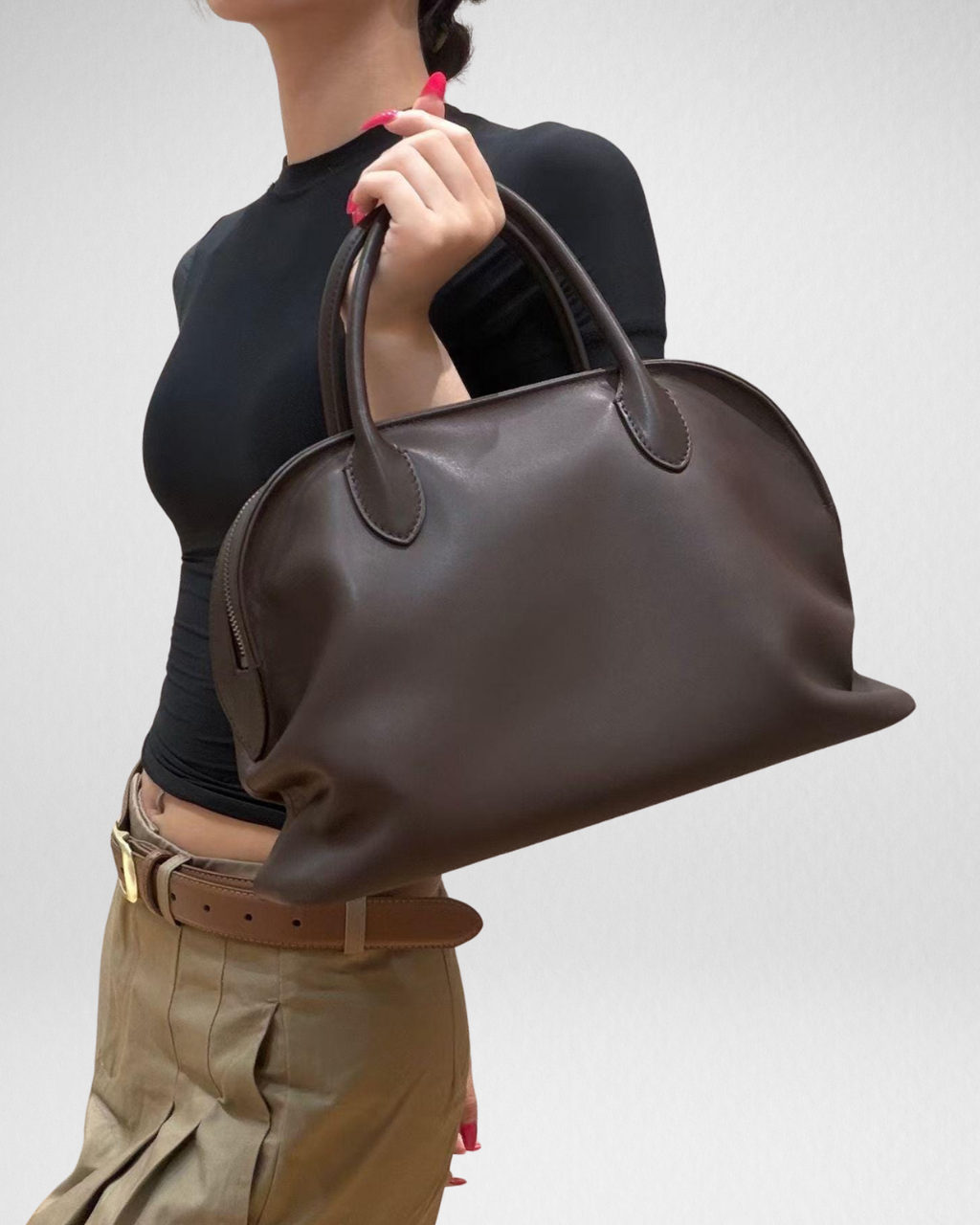 The Bowling Agnes Inspired Leather Bag