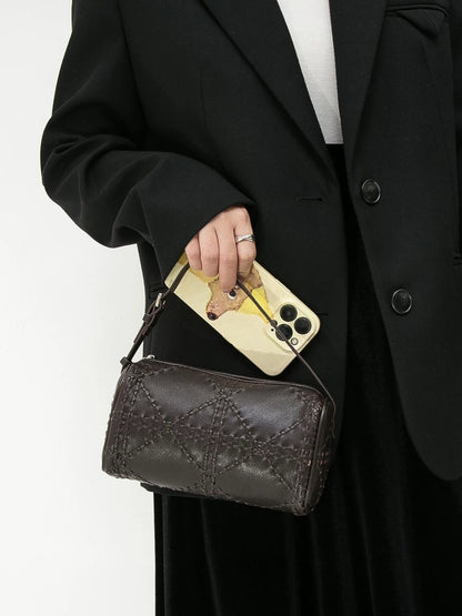 The 90s Baguette Inspired Leather Bag