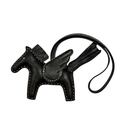 Trendiesty Winged Leather Horse Charm
